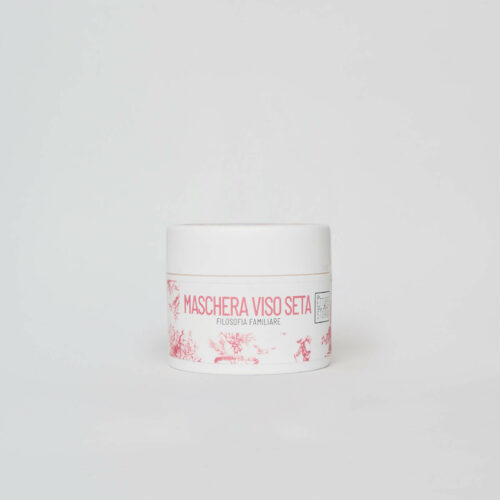 Maschera viso seta